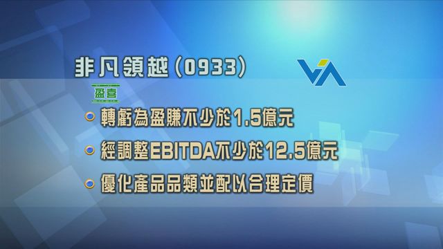 非凡領越發盈喜