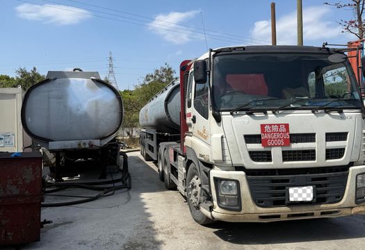 消防處搗破六個非法加油站 檢獲約12.8萬公升柴油 消防處搗破六個非法加油站 檢獲約12.8萬公升柴油