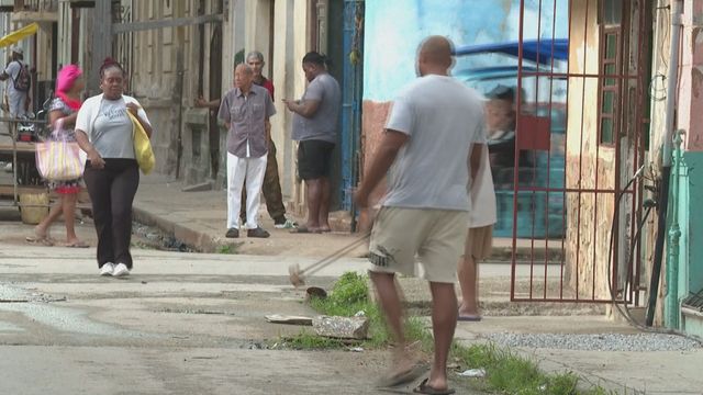 Cuba power slowly restored