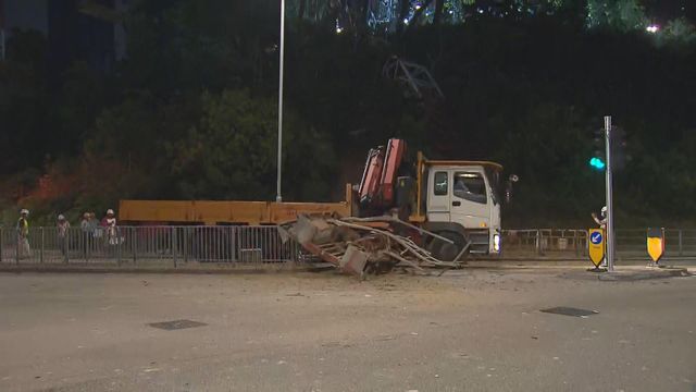 葵涌地盤塌天秤｜大窩口道部分路段全線封閉　早上出行前應留意最新安排