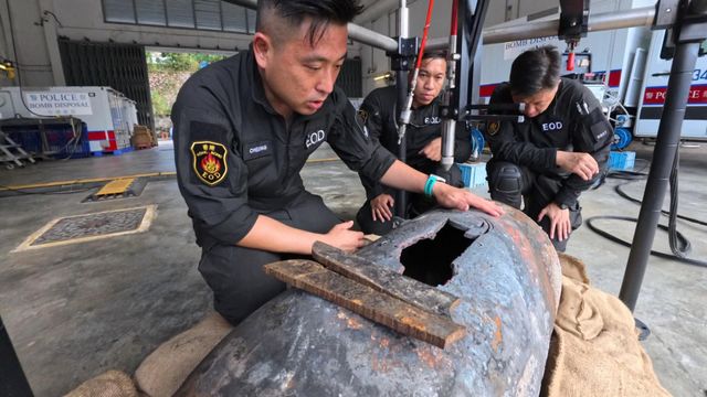 星期日檔案‧延伸閱讀|直擊1.3米戰時炸彈拆除現場 星期日檔案‧延伸閱讀|直擊1.3米戰時炸彈拆除現場