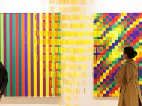 Digital art projection lights up Central with Art Basel HK