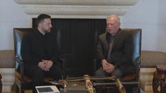 Ukrainian President meets with Jordanian King