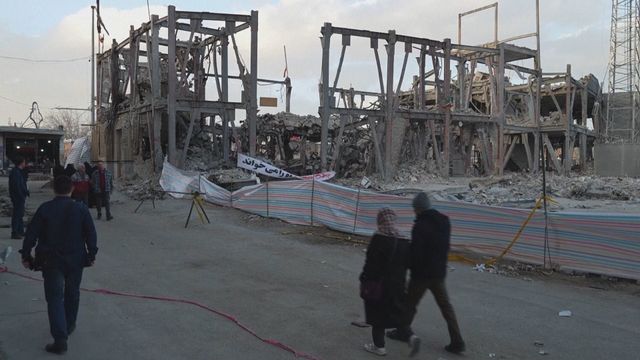 Northwestern Iran city sees widespread destruction