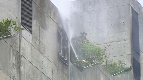 鑽石山靈灰安置所起火　母子遭飄落灰燼燒傷送院