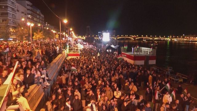 Tisza party wins big in Hungarian election Tisza party wins big in Hungarian election