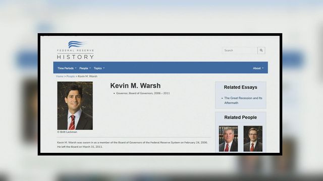 聯儲局主席候選人沃什申報金融資產　或多達兩億美元