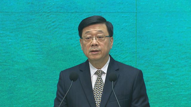 Chief Executive said govt will cooperate with Legco on five-year plan