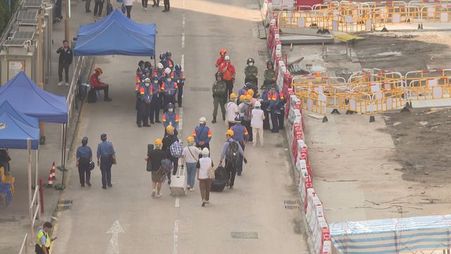 Wang Tao House residents return to fire-damaged homes