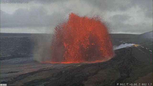 美國夏威夷基拉韋厄火山再度噴發　當局已發布火山灰警報