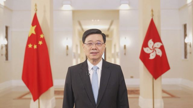 Chief Executive John Lee congratulates HK's first female astronaut Lai Ka-ying Chief Executive John Lee congratulates HK's first female astronaut Lai Ka-ying