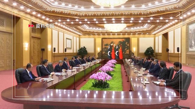 習近平會見訪華夏巴茲　讚揚巴基斯坦在中東斡旋角色