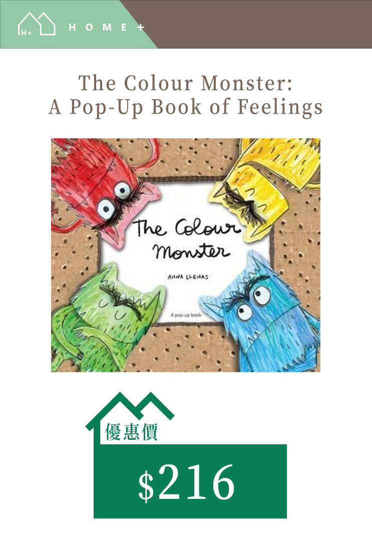 The Colour Monster A PopUp Book of Feelings myTV SUPER