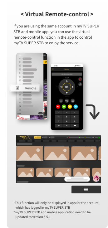 Mytv Control What's New - myTV SUPER