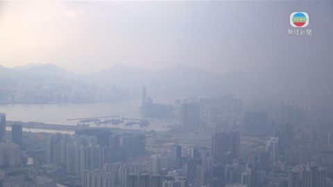 本港五地區空氣質素健康指數達10+嚴重水平