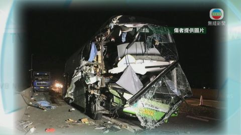 香港旅行團番禺遇車禍 其中22傷者凌晨送回本港