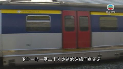東鐵綫九龍塘站有乘客墮軌 服務受阻