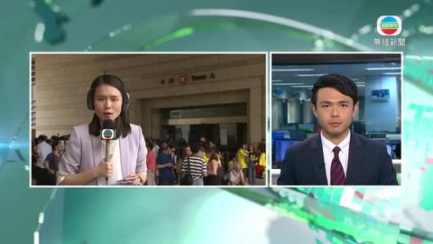 [現場]法庭聽取佔中案張秀賢感化報告 辯方冀判兩年感化令 | 無綫新聞 TVB News