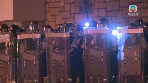 警方稱大批示威者葵芳站聚集破壞 將於短時間內處理
