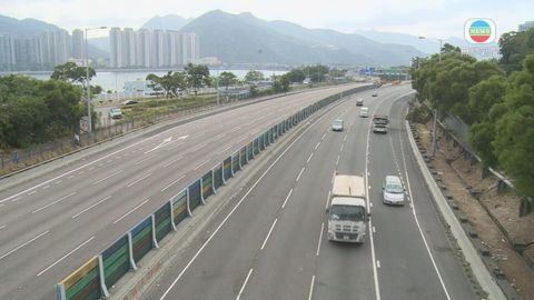 吐露港公路全部行車線逐步重開通