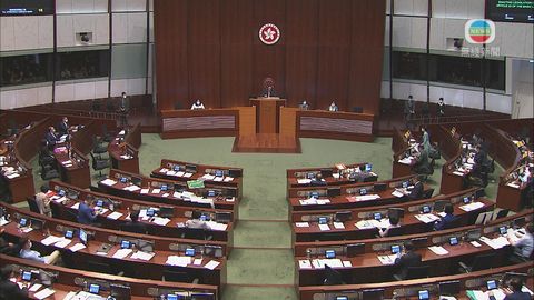 國歌法恢復二讀辯論 公民黨議員提休會待續主席宣布暫停會議