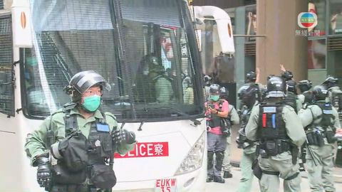 警方：逾60人旺角一帶涉非法集結被捕 今累積拘捕逾240人