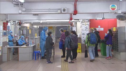 當局指葵盛西邨八座五樓再多三宗確診 同層餘下住戶列密切接觸者