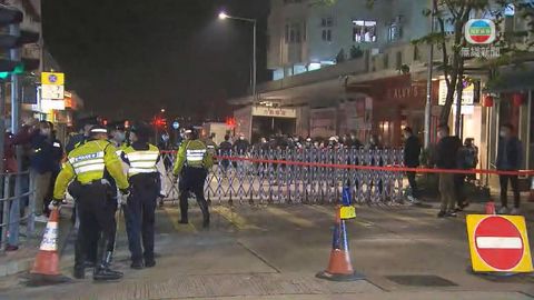 堅尼地城卑路乍街海都樓A座晚上十時起圍封強制檢測