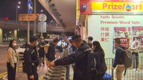 銅鑼灣高士威道高威樓十時半起圍封強制檢測 明早約八時完成行動