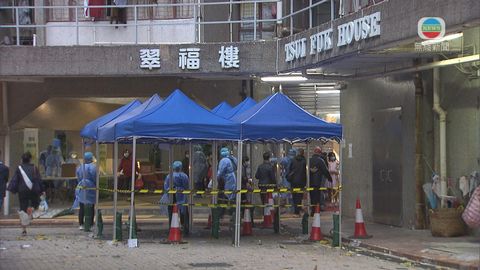 柴灣翠灣邨翠福樓完成圍封強檢 發現34宗陽性個案